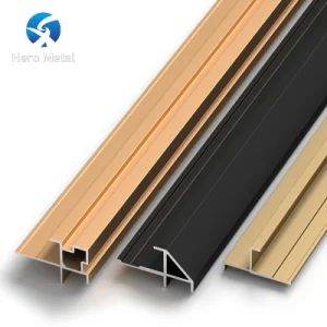 Foshan Hot Sale Ceramic Tile Accessories Aluminum Profile Corner Shape Tile Trim - Foshan Hero Metal co., Ltd - China