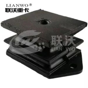 Shacman Truck Engine Parts Front Rubber Mounting Dz9114593001 - Shandong Lianwo Heavy Truck Components Co., Ltd. - China