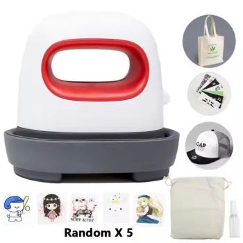 Mobile Portable Mini Heating Transfer Press Iron Machines for T Shirts Shoes Hats and Heat Transfer Vinyl Printing - Dongguang Shipai Zhengfei Die Factory - China
