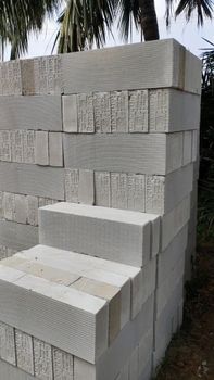 Concrete Blocks, 24 x 8 x 4 in Color Grey Design Solid Shape Cuboidal Size 24 x 8 x 4 in Usage/Application Side Walls Country of Origin Made in - Arul Steels - India