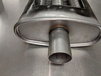 Specializing in Manufacturing Exhaust Muffler Systems Factory Yes Origin China HS Code 87089200 Trademark HONGYE Component - Shandong Ningjin Hongye Auto Parts Co., Ltd. - China