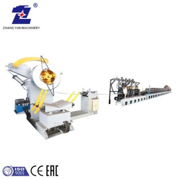 China Manufacturing Easy Operation Light Gauge Steel Roll Forming Machine for Making Door&Window Profiles - Zhangjiagang City Zhangyun Machinery Manufacturing Co., Ltd. - China