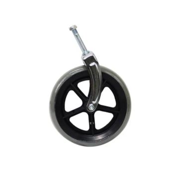 Wheelchair Plastic Accessories Fixed Front Fork for Wheel Size 24 Origin China Design Popular OEM Acceptaple Front Wheel 8*2 - Shanghai Brother Medical Manufacturer Co., Ltd. - China