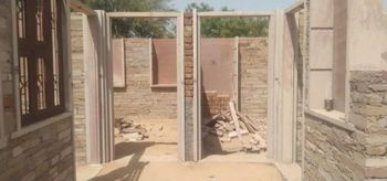 Brown Sandstone Door Frame, For Residential Color Brown Type Indoor Thickness 25 mm Style Rectangular Material - Satnam Industries - India