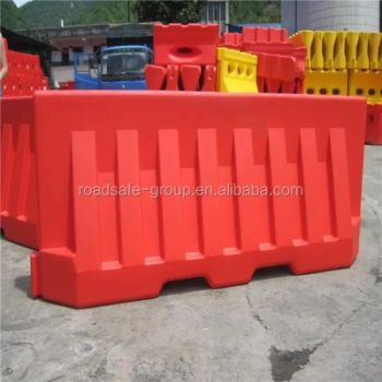 New Jersey Water Filled Road Traffic Safety Barriers Block PE Plastic Barrier - Beijing Roadsafe Technology Co., Ltd. - China