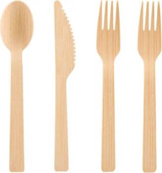 Disposable Bamboo Tableware 100% Eco-Friendly Bamboo Tableware Set - Yunnan Hanyang Bamboo Crafts Co., Ltd. - China