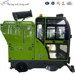 Good Quality Electric Road Sweeping Truck Sweeper Vehicle 4-Wheel Electric Floor Sweeper - GDSS CONSTRUCTION LIMITED - China