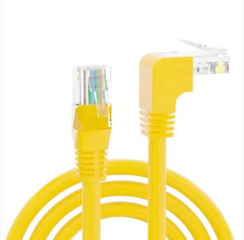 High Quality CAT6 Unshielded UTP Angled LAN Patch Cord Communication Cables - Ningbo Cabelink Electronics Co., Ltd - China