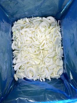 FROZEN ONION Grade A Color white Shelf Life 2YEARS Form Shandong,China Processing Type IQF Packaging Customizable Delivery Time 2-3 Weeks - Shandong guohai Imports and exports Co., ltd - China
