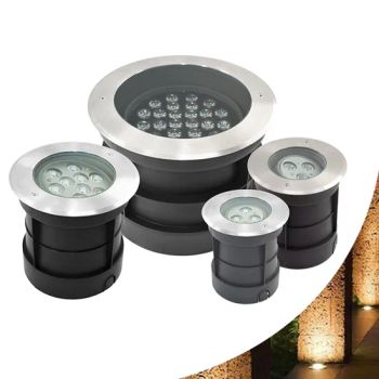 Underground Garden 6500K Outdoor Lighting IP65 Inground LED Spot Light - Jiangmen Synno Lighting Co., Ltd. - China