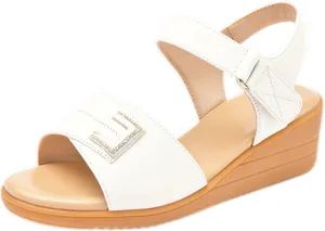 Stylish Ladies Wedge Sandals with Anti-Slip Sole and Elegant Upper Genuine Leather - Ruian CasaArbol Footwear Co., Ltd. - China