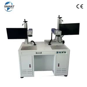 20W 30W Industrial Laser Marking Mopa Double Head Laser Marking Machine - Jiangmen Smart Technology Co., Ltd - China