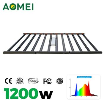 1200W Foldable High Power LED Grow Light Full Spectrum with IR UV for Large Grow Areas - Shenzhen Aomei Lighting Technology Co., Ltd - China