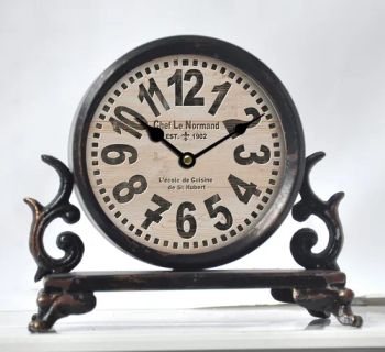 Metal Iron Alarm Home Decor Table Clock Desktop Clocks - Xiamen Starlights Trading Co., Ltd. - China