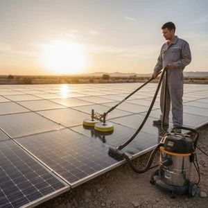 Solar Panel Photovoltaic Cleaning Machine Cleaning Brush Control CNC Trademark SEE Fuel Electric Model NO. S-HB-066 Style Hanging Style - SEE Co., Ltd. - China