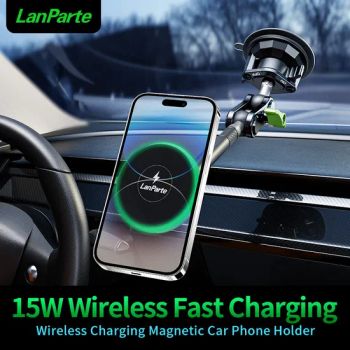Fast Wireless Charging Magnetic Car Mobile Phone Holders Strong Suction Angle-Adjustable - Shenzhen Leidian Co., Ltd. - China