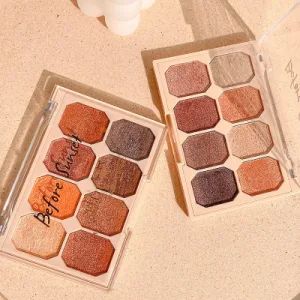 Earth Color Eyeshadow Trimming Plate Pearl Color Makeup Beauty Product - Good Seller Co., Ltd. - China