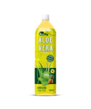 SunSip Aloe Vera Drink Pineapple Flavor Pet Bottle 1500ml - SUNSIP BEVERAGES VIET NAM COMPANY LIMITED - Vietnam