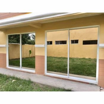 White Rectangular UPVC Sliding Window Frame Color White Material UPVC Finish Painted Shape Rectangular Frame Thickness 6 - Alam Aluminium Works - India