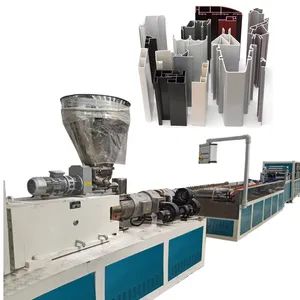 WPC Wood Profile PVC Window Profile Making Machine Plastic Sliding and Casement Windows - Qingdao Support Machinery Co., Ltd. - China