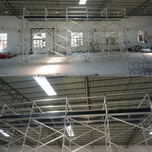 Aluminum Scaffold Mobile Scaffolding with Wheel and Brake Cheap Aluminum Scaffolding - Guangzhou Kenzo Performance Equipment Co., Ltd. - China
