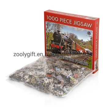 Custom Design Paper Toy Puzzle Games for Kids 1000 Pieces Adult Jigsaw Puzzle Paper Puzzle - Ningbo Zooly Paper Products Co., Ltd. - China