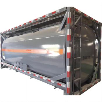 20feet PE Lining ISO Tank Container for Storage Transport Hydrochloric Acid, Sulfuric Acid H2so4 Chemical - Hubei Dong Runze Special Vehicle Equipment Co., Ltd. - China