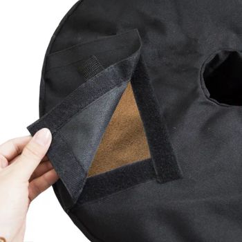 Round Sand Stand Detachable Weatherproof Umbrella Weights Sand Bags for Outdoor Patio Ci13183 - Ningbo Ezfocus Co., Ltd. - China
