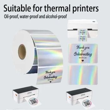 Cross-Border Special Packaging Thermal Laser Self-Adhesive Label Stickers - Shenzhen Huibochen Technology Co., Ltd. - China