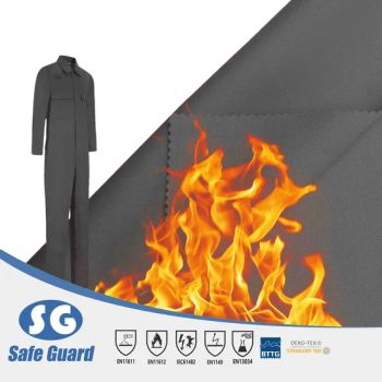 En11611 260GSM 88 Cotton 12 Nylon Fire Resistant Fabric - HENAN SAFE-GUARD CO., LTD. - China