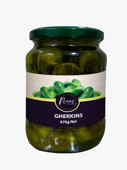 Pickled Gherkins in Jar Texture Crisp Shelf Life 2-Years Flavor Tangy And Crisp Packaging 12 x 670GM, Jar Certification Halal-Certified - Craft Union Pte Ltd - Singapore