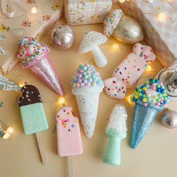 New Christmas Creative Pendants, Ice Cream Models, Christmas Tree Decorative Small Pendants - Wenzhou Sunray Technology Co., Ltd. - China