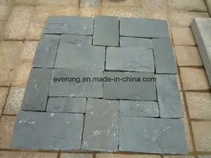 Grey /Black Basalt Cobblestone/ Paving/Pavers for Landscape /Garden/Yard - Xiamen Everong Industry&Trade Co., Ltd. - China