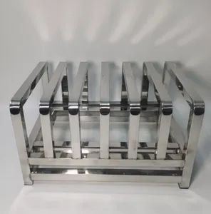 Stainless Steel Knife Stand Kitchenware and Furniture Origin China Condition New Type Tableware Size Customizable Trademark Gochain - Yantai Guocheng Metal Products Co., Ltd - China