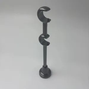 Factory Price Iron Steel Single Curtain Rod Brackets, Curtain Pole Brackets - Dongguan Juyi Metal Products Co., Ltd - China
