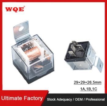 Transparent Spst 1b Small Mini Automotive Power 12 Volt 40A 4pin Auto Relays - Jiangxi Weiqi Electric Co., Ltd. - China