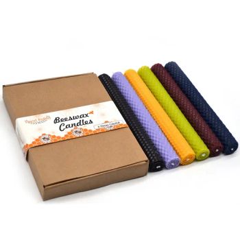 Natural Hand Rolled Pure Beeswax Pillar Honeycomb Candles - Shijiazhuang Tabo Candles Sales Co., Ltd. - China