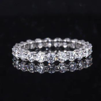 Synthetic Diamond Ring Fashion Diamond Jewelry Engagement Ring Wholesale Sale - HENAN GRACE JEWELRY CO., LTD. - China