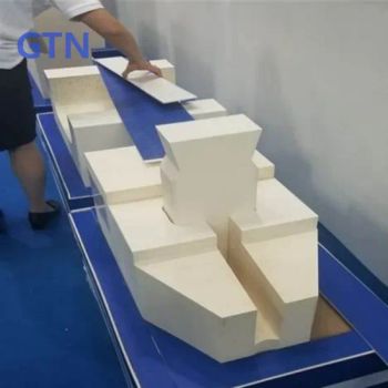 Azs-33 Blocks Zirconia Corundum Refractory Brick Zirconia-Corundum Fire Brick Manufactory Price for Glass Furnace - Zibo Qianjingxuan Ceramic Technology Co., Ltd. - China