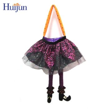 Factory Custom Satin Funny Festive Children Gift Bag Storage Bag Witch Candy Basket - Shantou Chenghai Huijun Crafts & Gifts Co., Ltd. - China