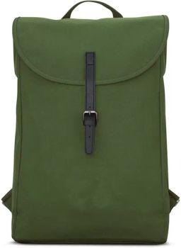 Green Portable Waterproof RPET Everyday Bag Laptop Backpacks Made From Recycled Pet Bottles - Yangzhou Morningbird Headwear Co., Ltd. - China