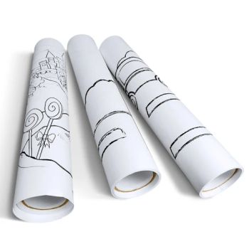 Self Adhesive Cartoon Animal Drawing Paper Roll Stick on Wall - Shenzhen Likexin Industrial Co., Ltd. - China