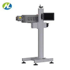 60W CO2 Laser Marking Machine Flying Laser Marker Engraving Equipment Inkjet Printer Wood Engraver Coder for Pet Plastics Paperboard Glass - Zhongshan Hongli Handware Store (Individul Business Owner) - China