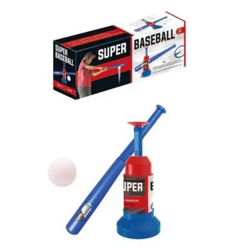Sport T-Ball Pitching Machine Plastic Batting Tennis Balls Launcher Exercise Kids Outdoor Play Baseball Toy Base Set - Shantou Flying Technology Inc. - China