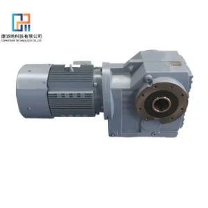 Hardened Tooth Surface K Series Bevel Helical Gearbox with Motor Shaft Mounted Gearbox Geared Motor Manufacturer - Foshan Copartner Technology Co., Ltd - China