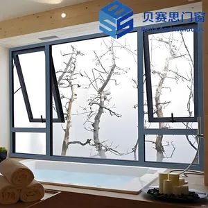 20+ Years Manufacturer Seamless Welding Waterproof Aluminum Swing/Awning Windows - Zhejiang Beisaisi Door and Window Technology Co., Ltd. - China