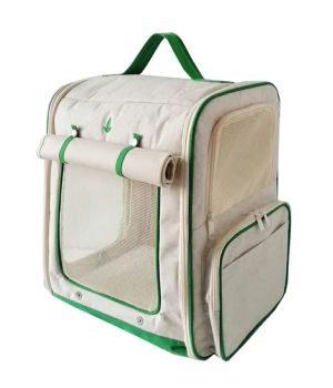 Factory Custom 2024 Fashion Travel Adjustable Expandable Pet Carrier Backpack Other Pet Cages & Houses Product - HANGZHOU HERHON ECO PACKAGING CO., LTD. - China