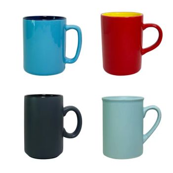 Customized Ceramic Tea Cup Sets Enameled Mugs Christmas Commemorative Gifts Corporate Promotional Advertising Coffee Cups Stoneware Mugs - Zibo Seefy Light Industrial Products Co., Ltd. - China