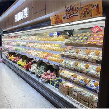 Refrigerators and Freezers Upright Multideck Open Chiller Fruit Refrigerator for Supermarket - Shandong Xiaoya Refrigeration Co., Ltd. - China