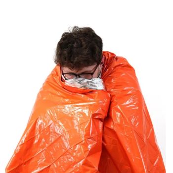 Custom Printed Emergency Survival Blanket One Color Logo Mylar Thermal Rescue Blanket - Wellmien Healthcare Tech. (Suzhou) Co., Ltd. - China